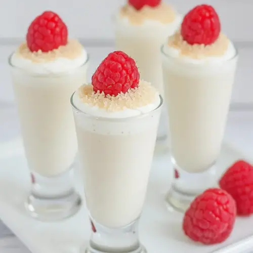 Vanilla Bean Cheesecake Shooters