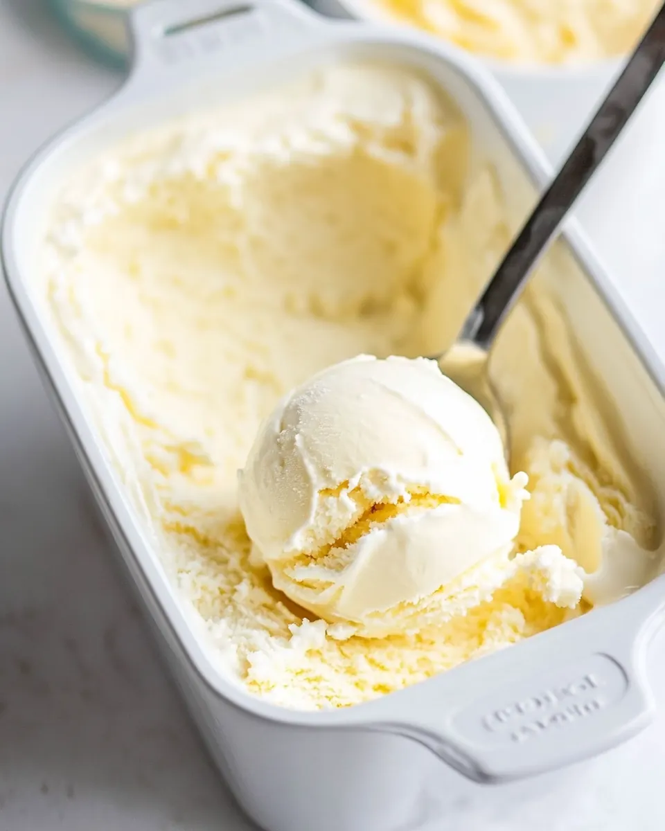 Vanilla Ice Cream Recipe