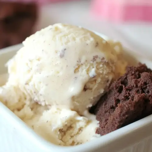 Vanilla Malted Brownie Ice Cream