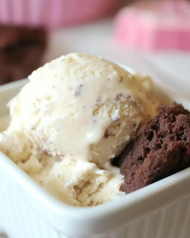 Vanilla Malted Brownie Ice Cream