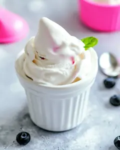 Vanilla Soft Serve Frozen Yogurt