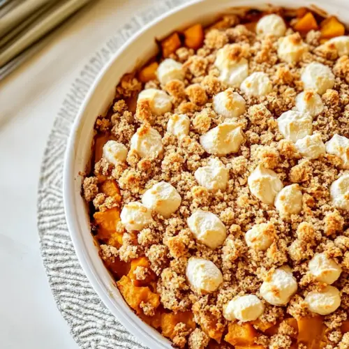 Vanilla Sweet Potato Casserole