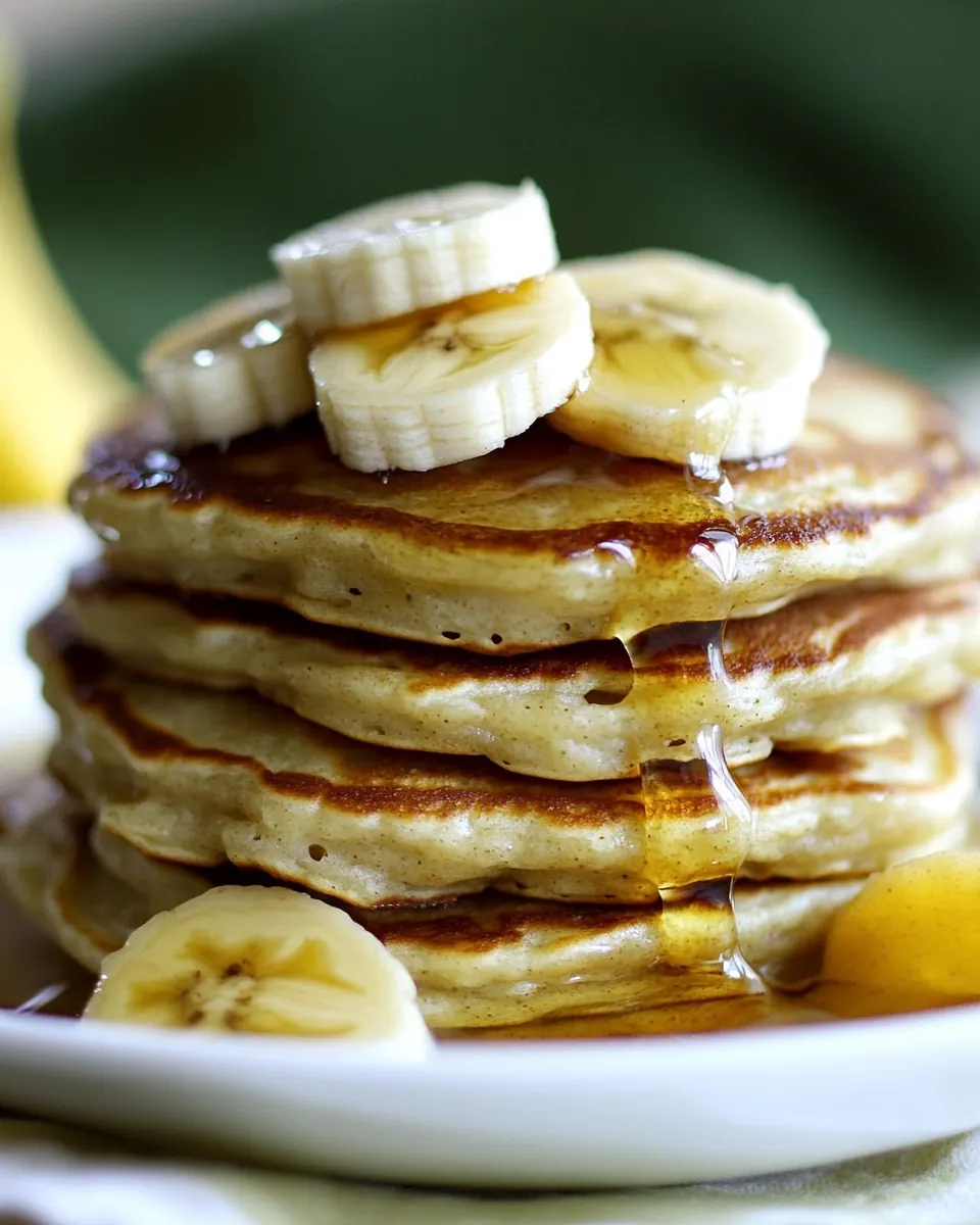 Vegan Banana Pancakes