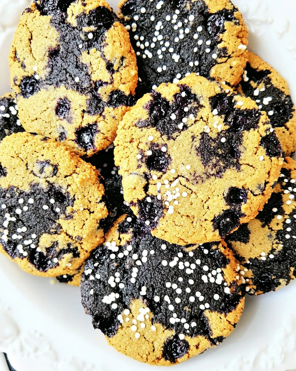 Vegan Blueberry Cookies