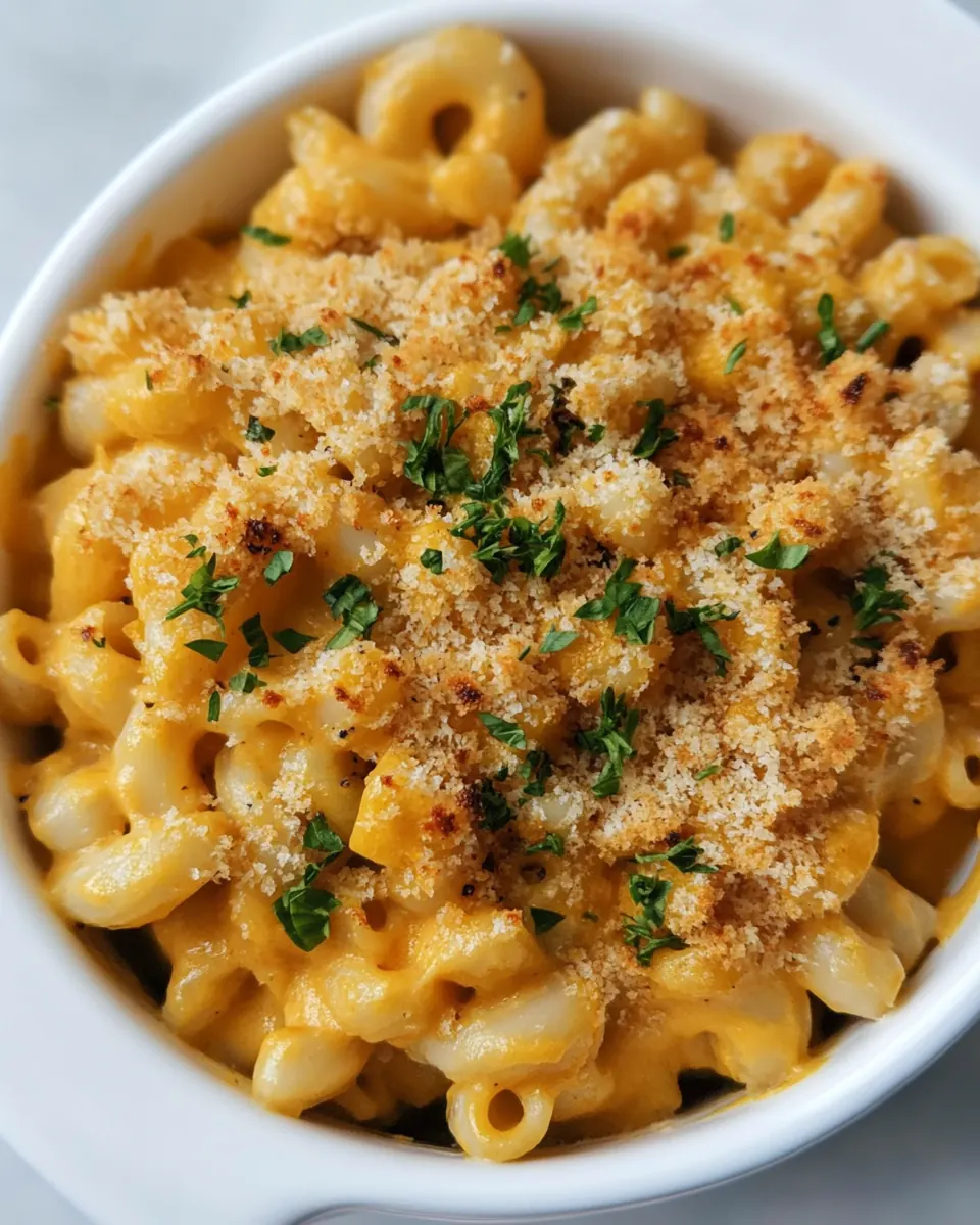 Vegan Butternut Squash Mac and Cheese