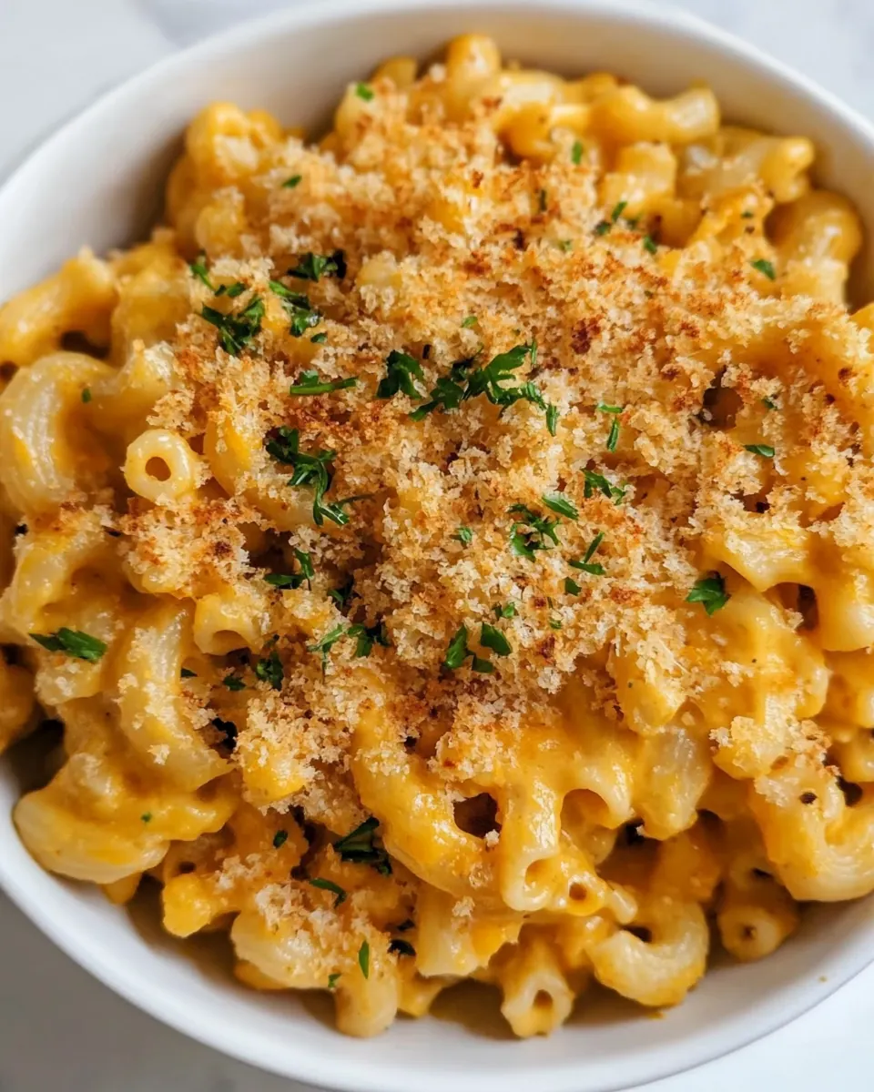 Vegan Butternut Squash Mac and Cheese