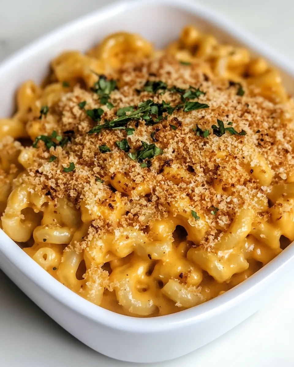 Vegan Butternut Squash Mac and Cheese