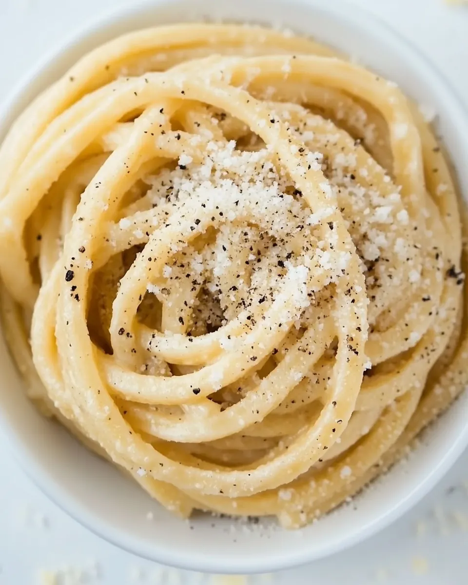 Vegan Cacio e Pepe