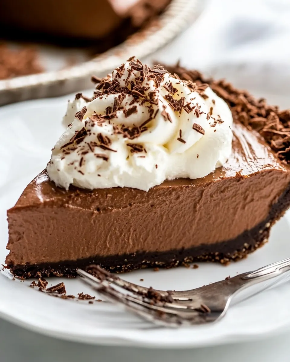 Vegan Chocolate Pie