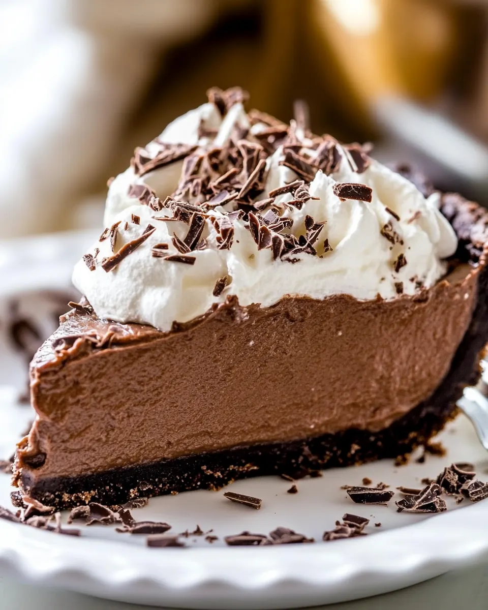 Vegan Chocolate Pie