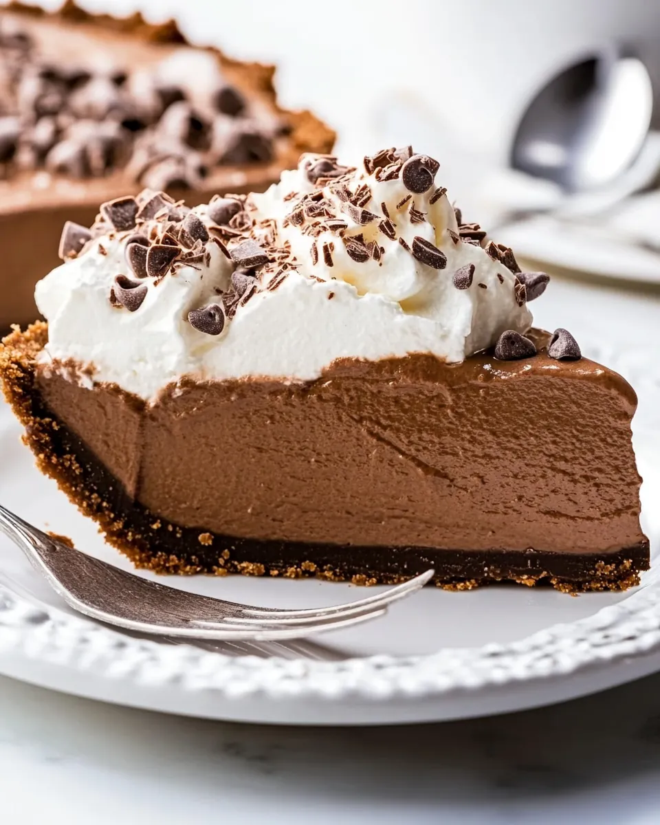 Vegan Chocolate Pie