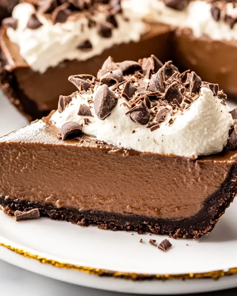 Vegan Chocolate Pie