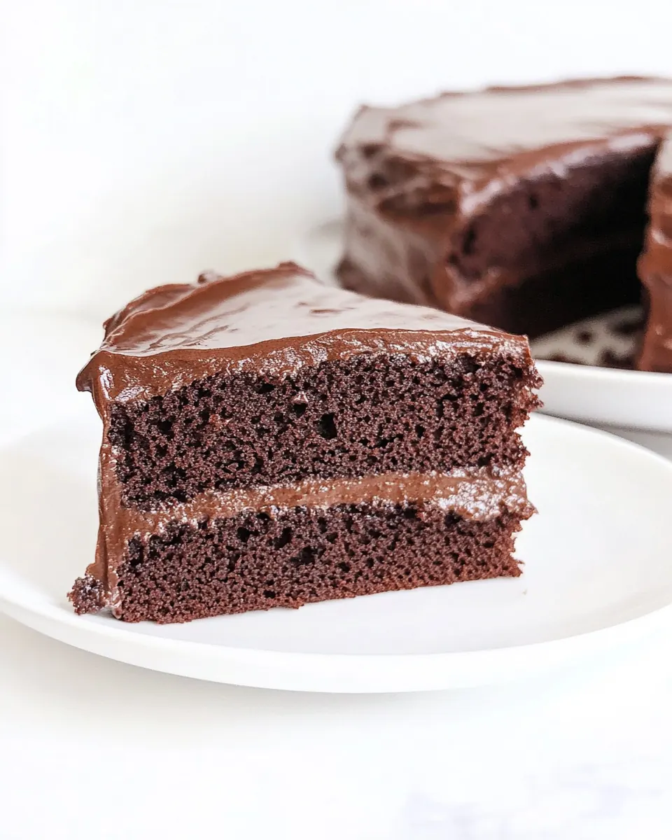 Vegan Gluten Free Chocolate Cake