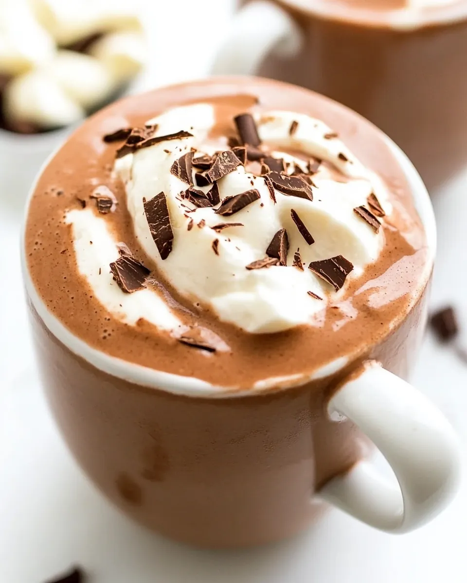 Vegan Hot Chocolate