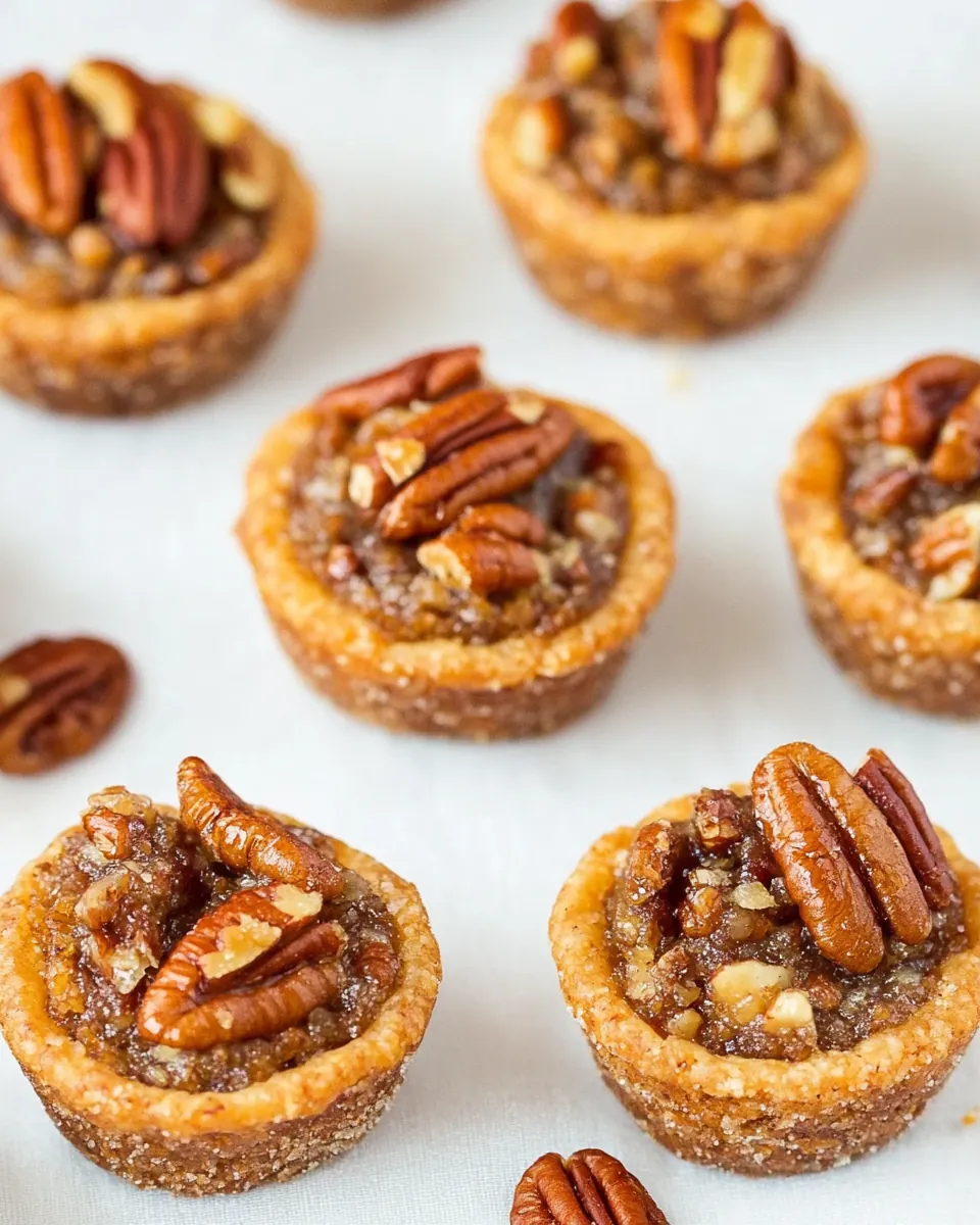 Vegan Pecan Tassies