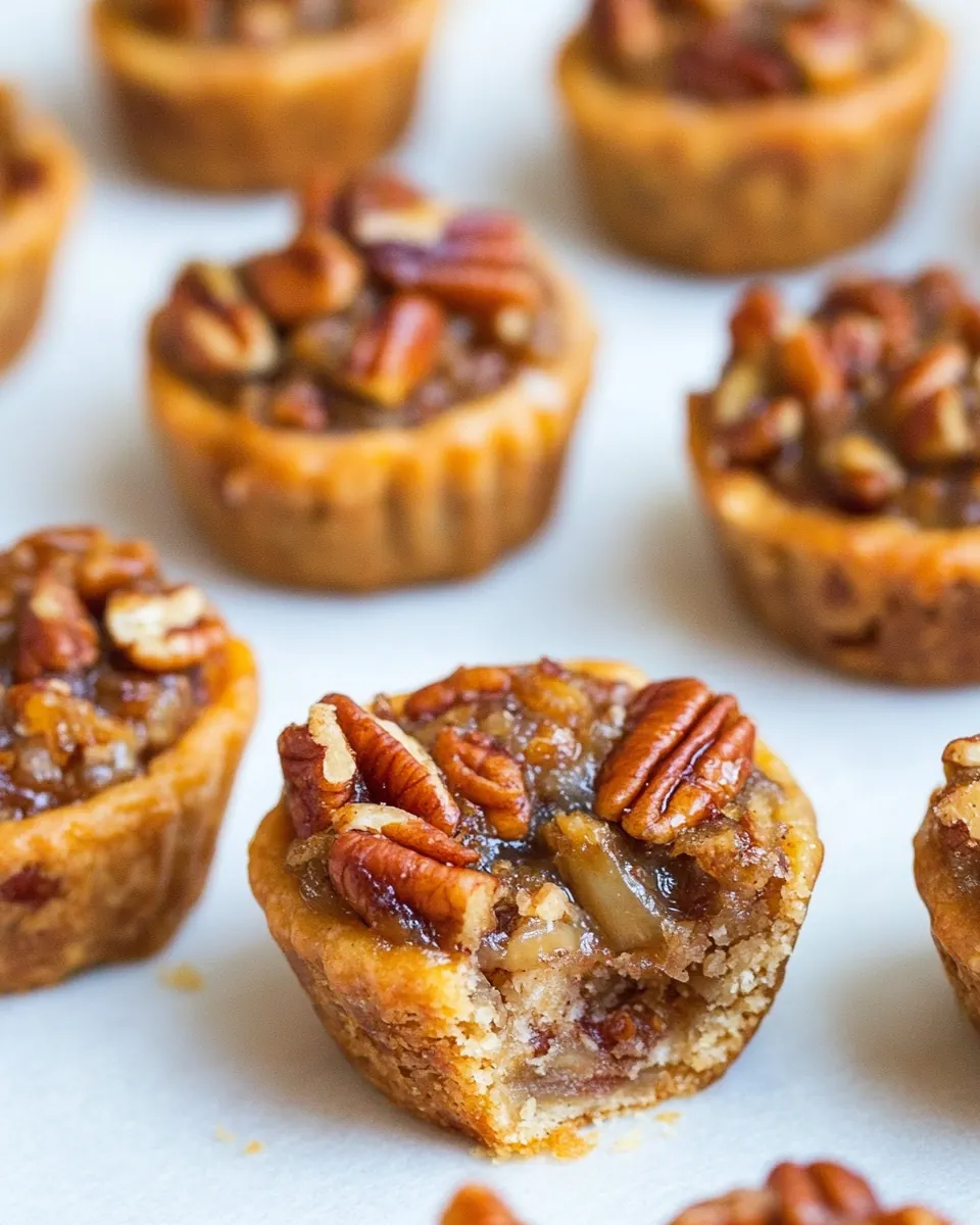 Vegan Pecan Tassies