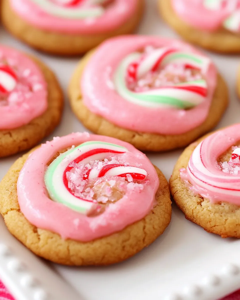 Vegan Peppermint Cookies