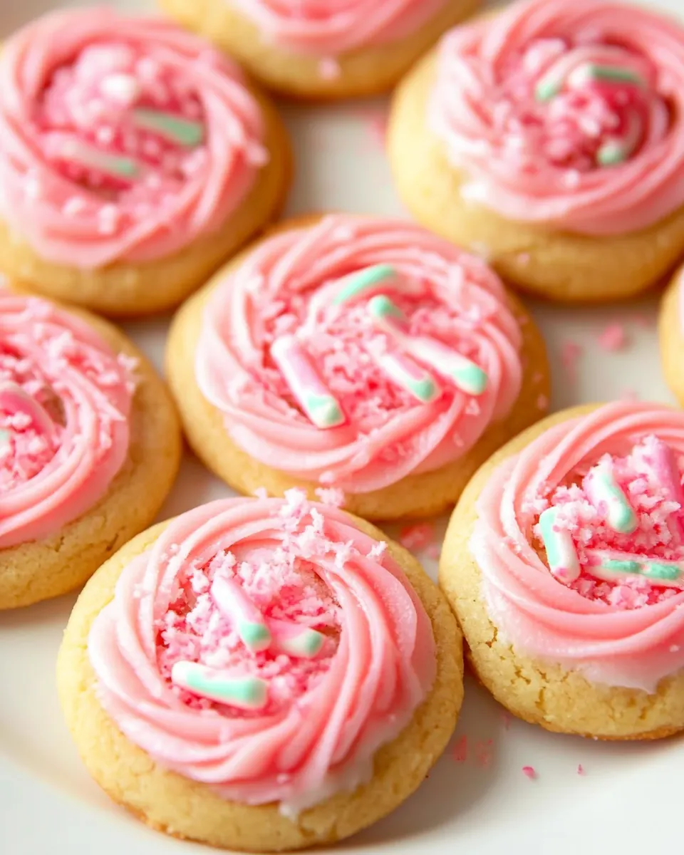 Vegan Peppermint Cookies