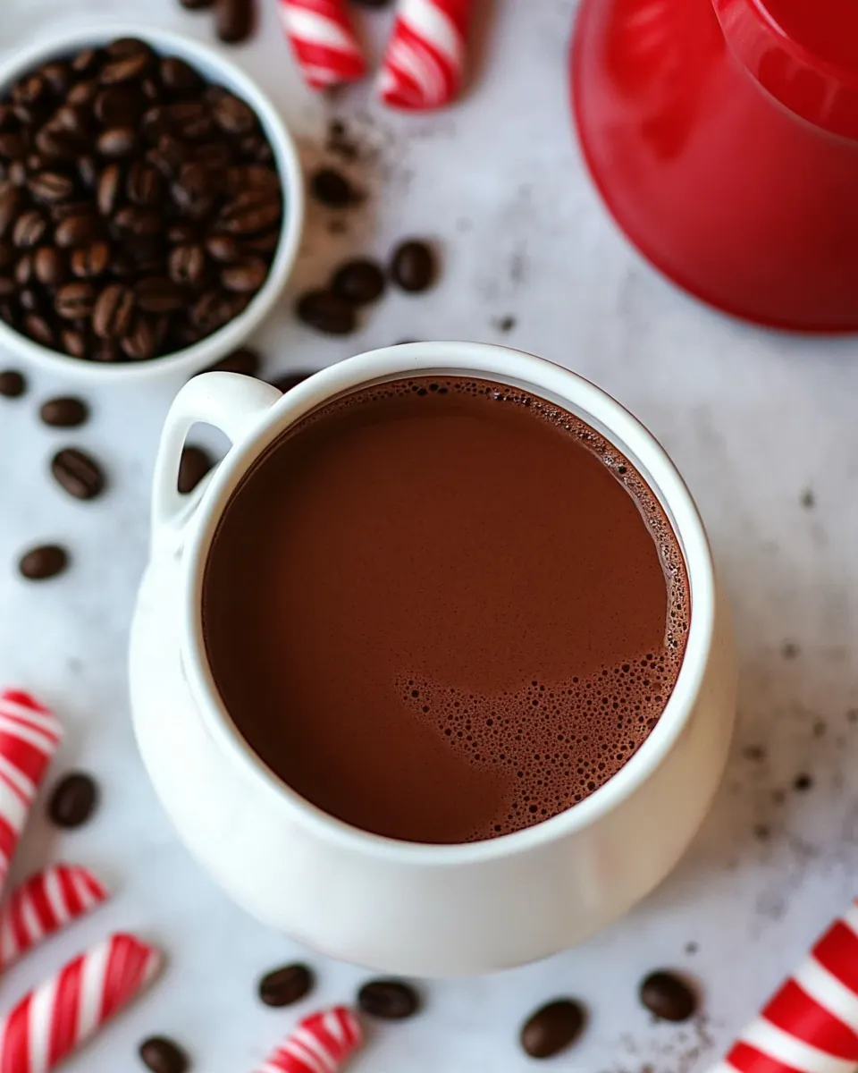 Vegan Peppermint Mocha Coffee Creamer