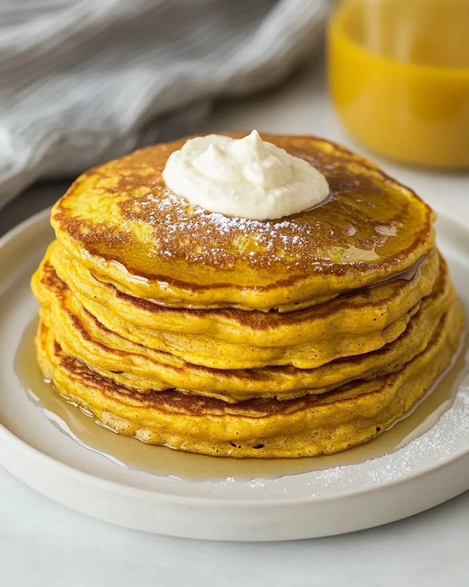 Vegan Pumpkin Pancakes