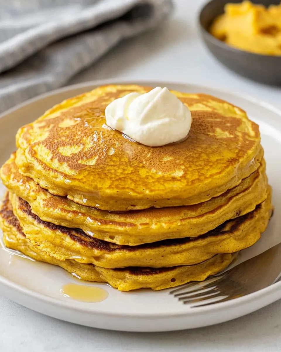 Vegan Pumpkin Pancakes