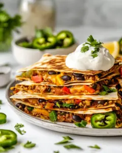 Vegan Sheet Pan Quesadillas