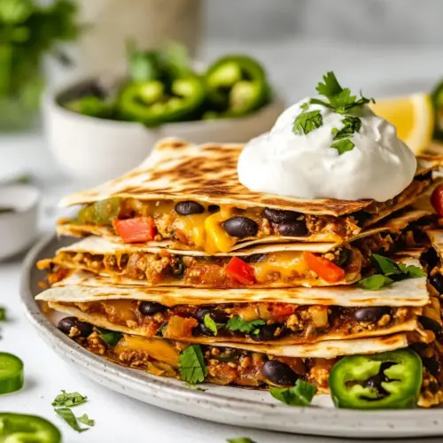 Vegan Sheet Pan Quesadillas