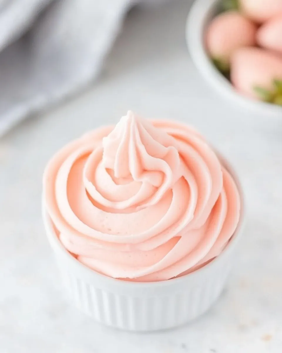 Vegan Strawberry Frosting