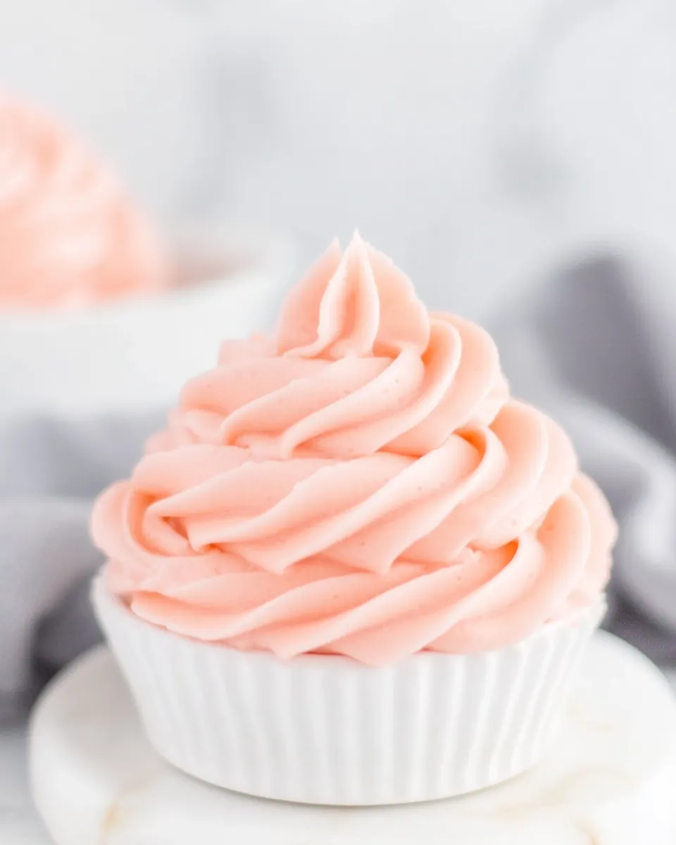 Vegan Strawberry Frosting