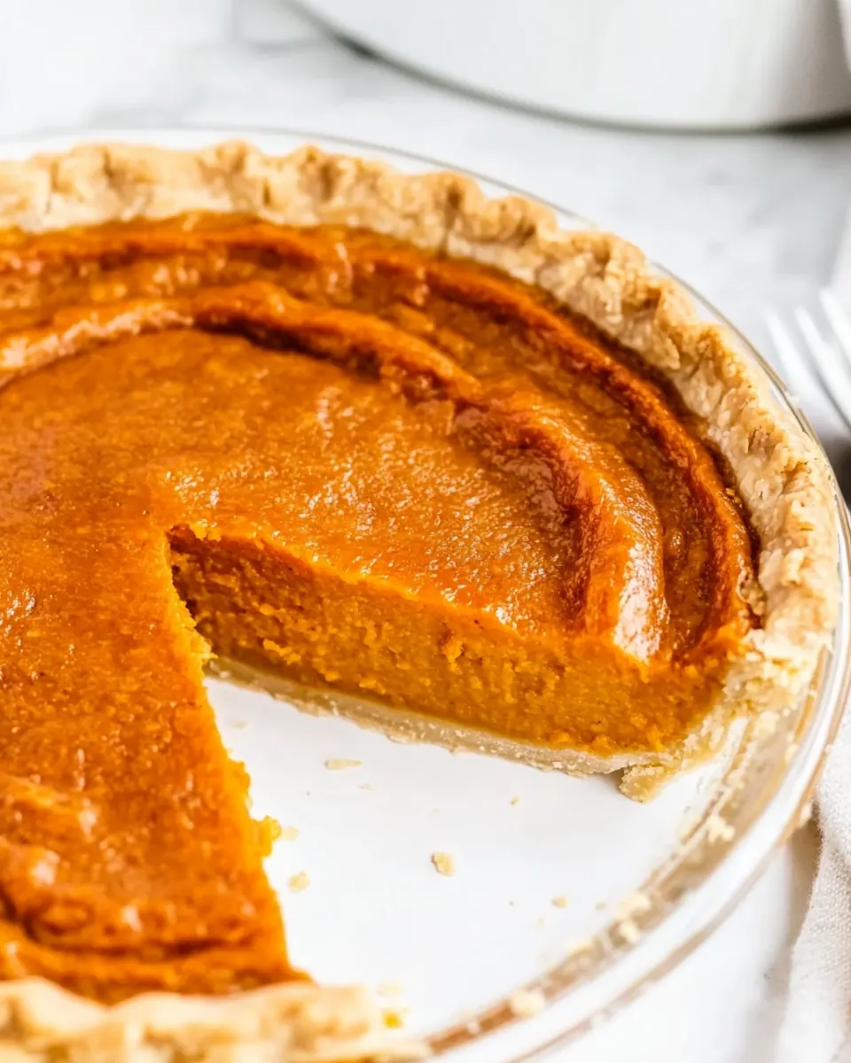 Vegan Sweet Potato Pie