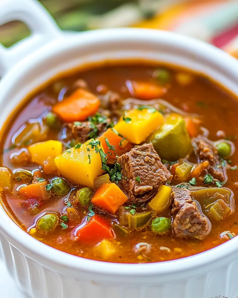 Vegetable Beef Soup