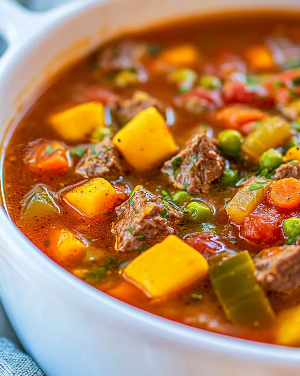 Vegetable Beef Soup