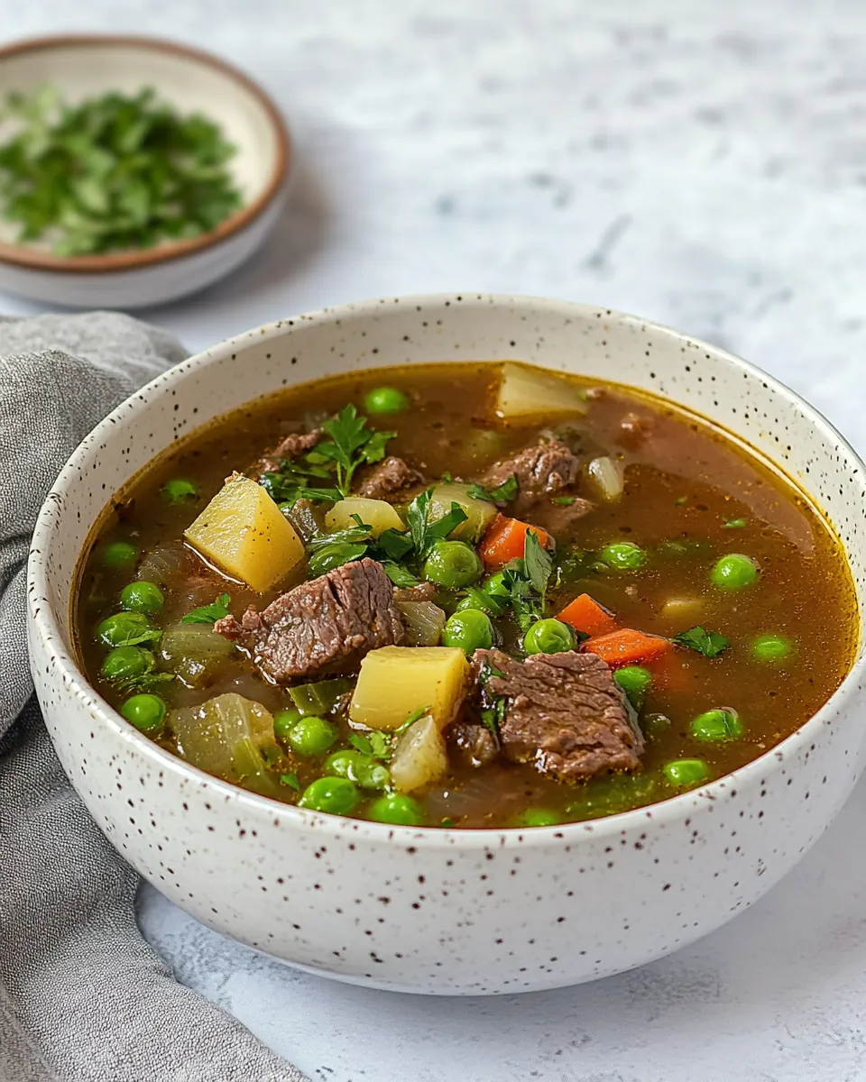 Vegetable Beef Soup