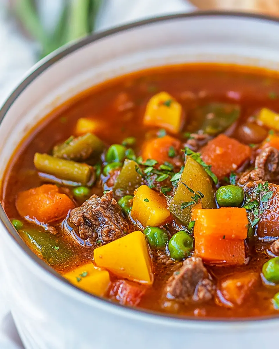 Vegetable Beef Soup