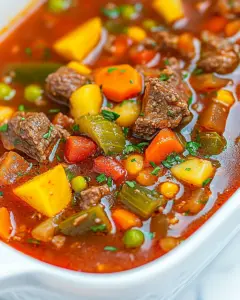 Vegetable Beef Soup