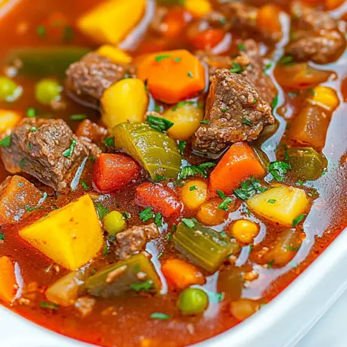 Vegetable Beef Soup