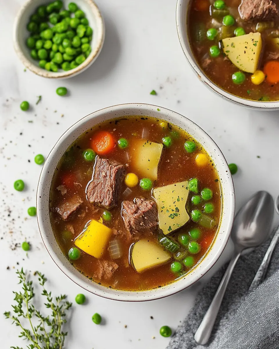 Vegetable Beef Soup