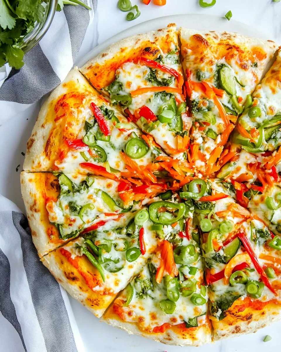 Vegetable Pizza