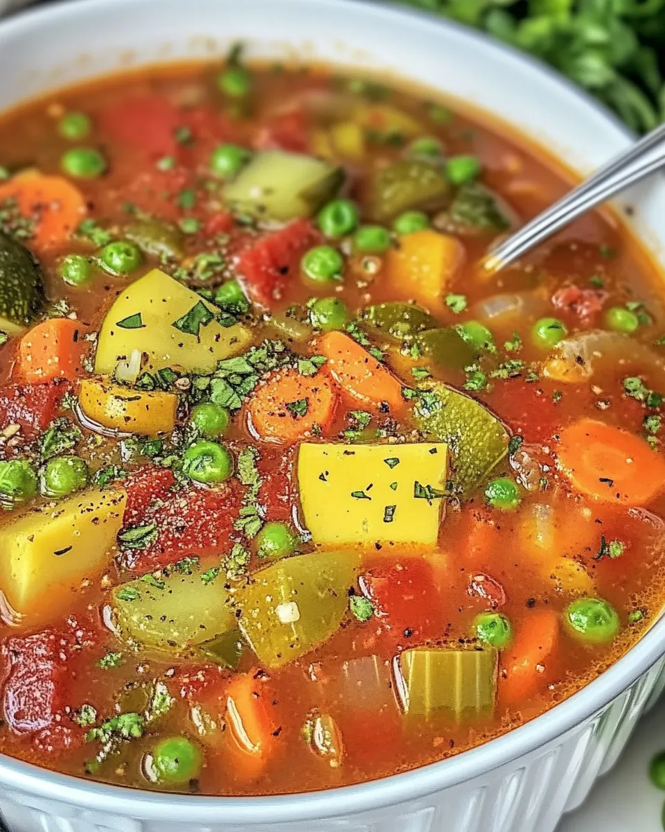 Vegetable Soup Recipe