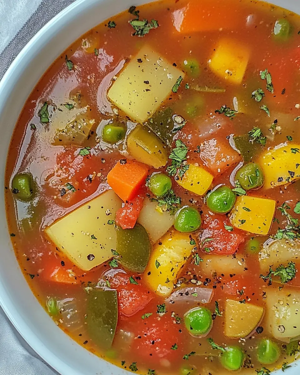 Vegetable Soup Recipe