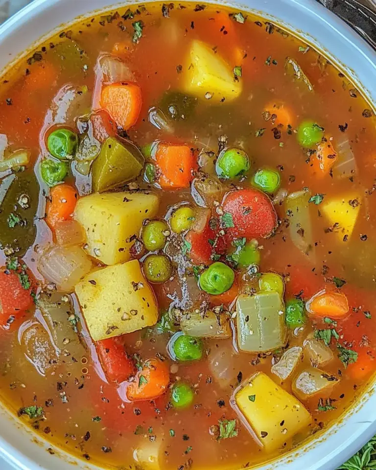 Vegetable Soup Recipe
