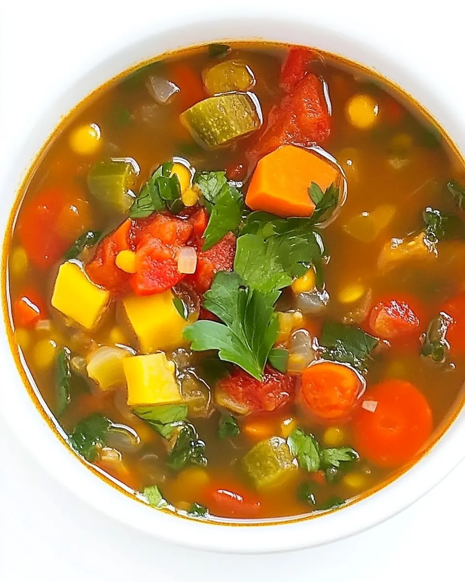 Vegetable Split Pea Soup