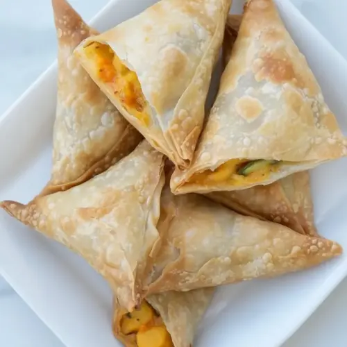 Vegetarian Baked Samosas