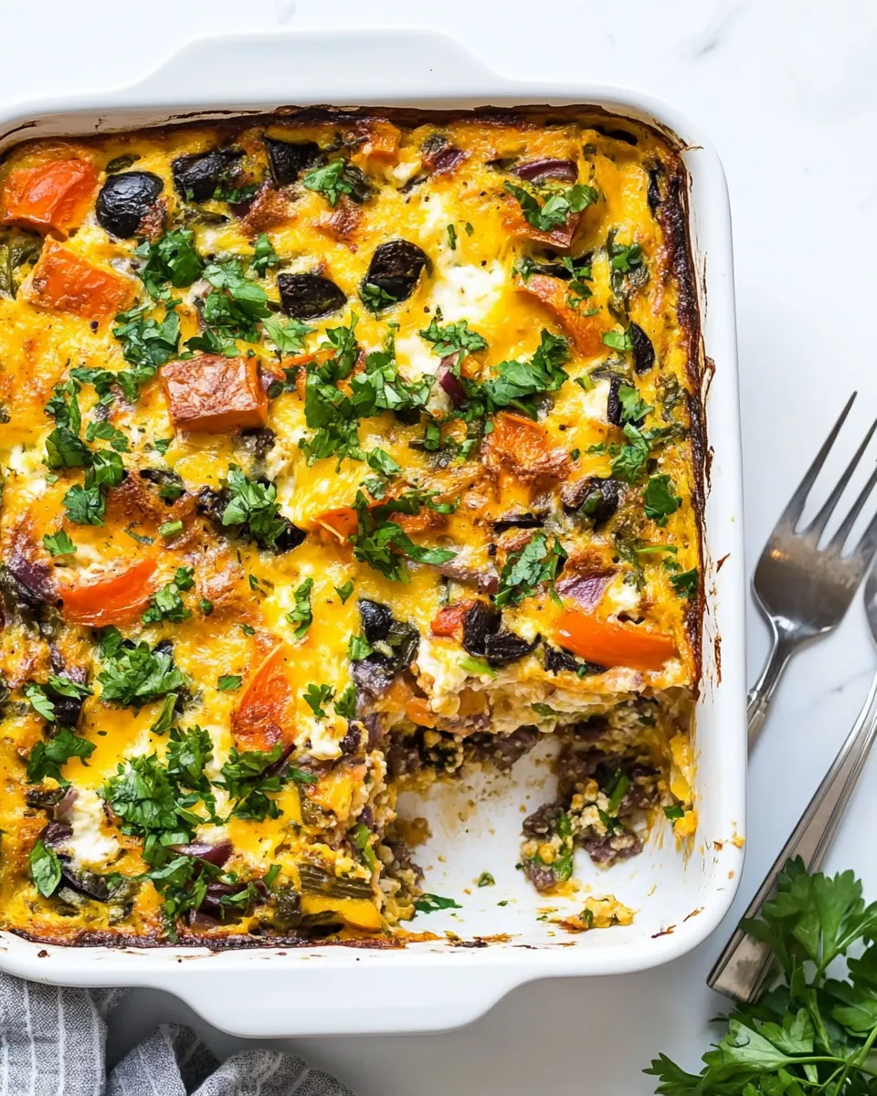 Vegetarian Breakfast Casserole