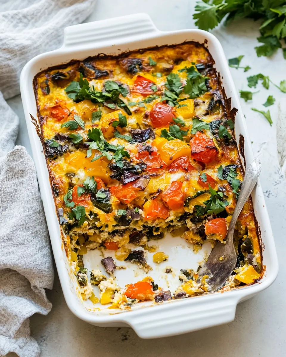 Vegetarian Breakfast Casserole