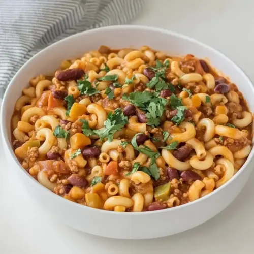 Vegetarian Chili Mac Recipe