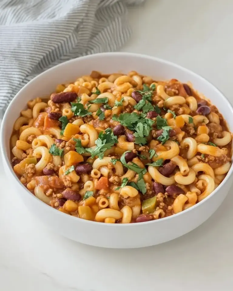 Vegetarian Chili Mac Recipe