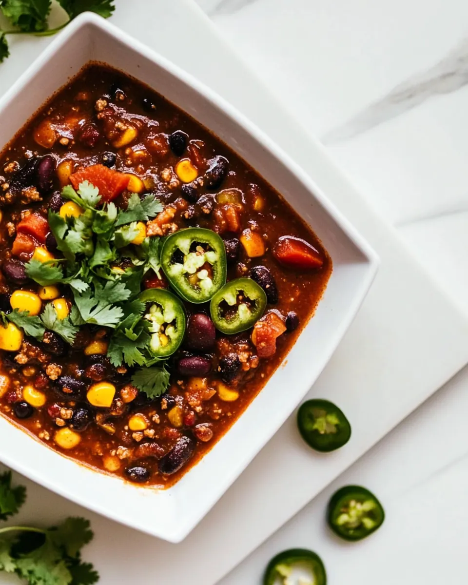 Vegetarian Chili Recipe