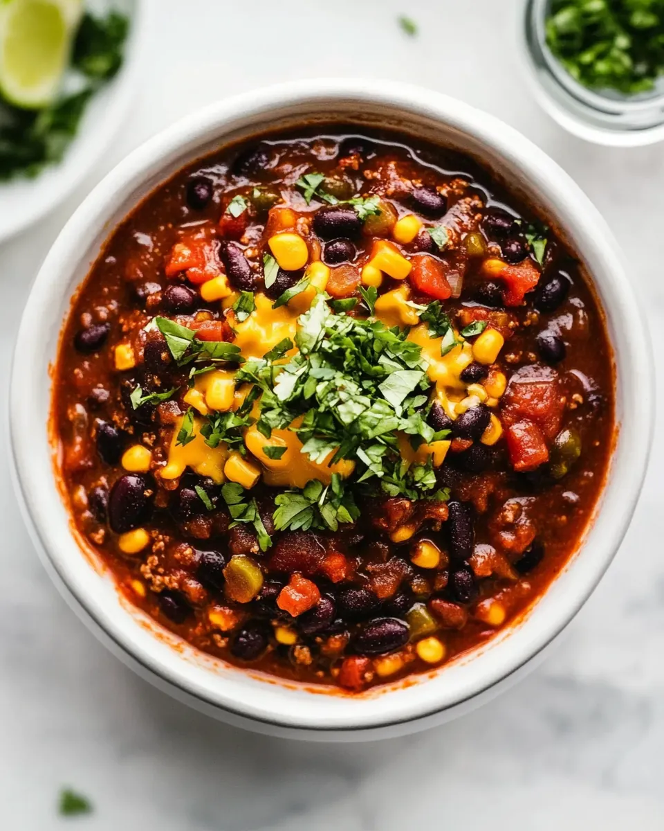 Vegetarian Chili Recipe