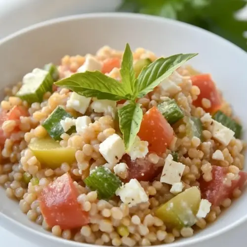 Vegetarian Greek Barley Salad